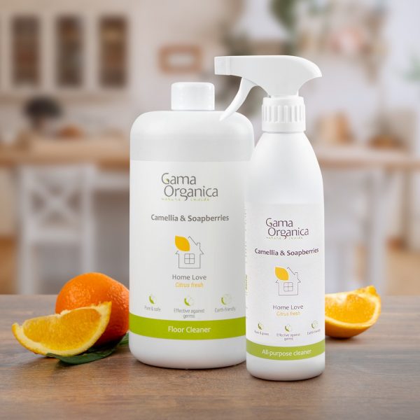 Комплект Citrus Fresh: Универсален почистващ препарат + Препарат за под