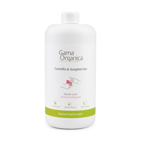 Натурален сапун за ръце Гераниум и Бергамот, 1000 мл